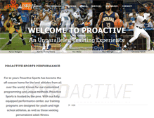 Tablet Screenshot of proactivesp.com